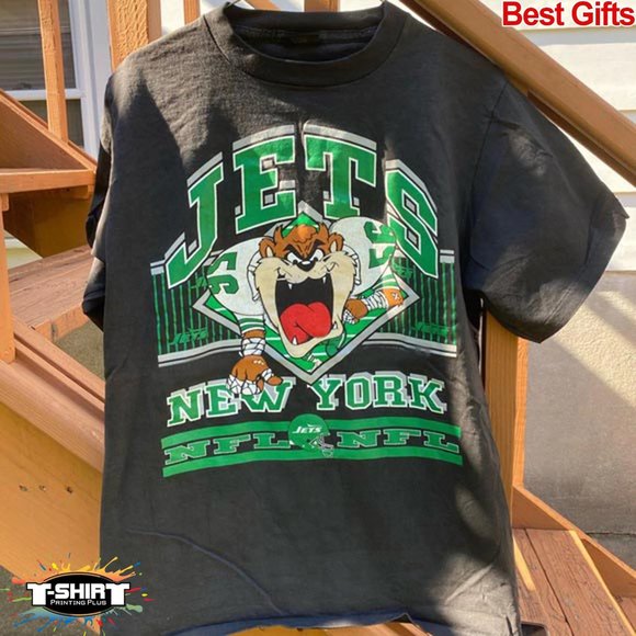 Gildan Other - Vintage New York Jets looney Tunes T-Shirt, New York Jets Shirt, NFL Shirt